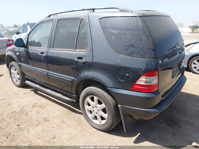 1999 Mercedes-benz Ml 430 მანქანა იყიდება აუქციონზე, vin: 4JGAB72E2XA055999, აუქციონის ნომერი: 46003660
