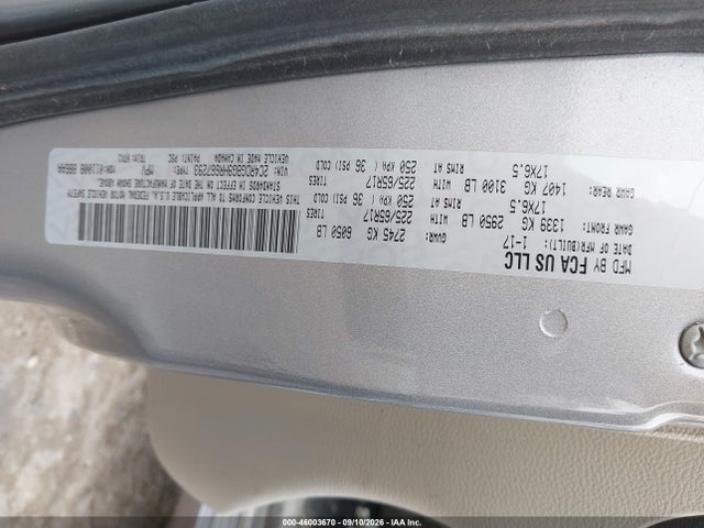 Aukcja sprzedaży 2017 Dodge Grand Caravan Se, vin: 2C4RDGBG9HR667293, numer aukcji: 46003670