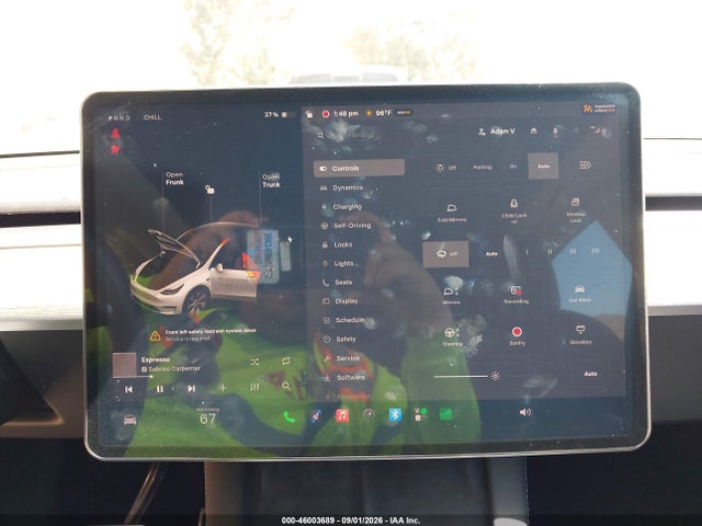 Aukcja sprzedaży 2023 Tesla Model Y Awd/long Range Dual Motor All-wheel Drive, vin: 7SAYGDEE7PA090852, numer aukcji: 46003689