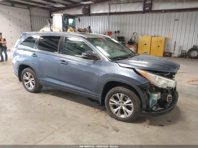 Toyota Highlander Xle V6 2015 5TDJKRFH5FS089795 zdjęcie główne