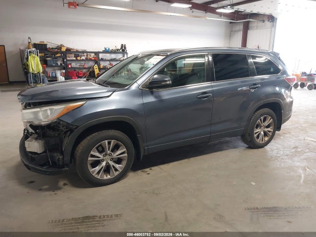 Toyota Highlander Xle V6 2015 5TDJKRFH5FS089795 Image 2