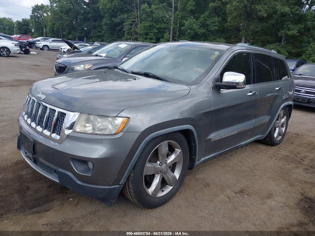 2012 Jeep Grand Cherokee Overland მანქანა იყიდება აუქციონზე, vin: 1C4RJFCG5CC124705, აუქციონის ნომერი: 46003754