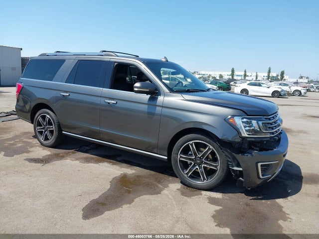 46003766 :رقم المزاد ، 1FMJK2AT3KEA74033 vin ، 2019 Ford Expedition Max Limited مزاد بيع