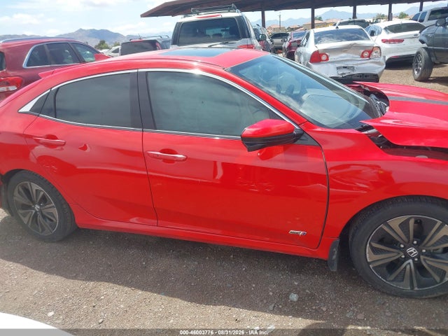 46003776 :رقم المزاد ، SHHFK7H52HU213153 vin ، 2017 Honda Civic Ex مزاد بيع