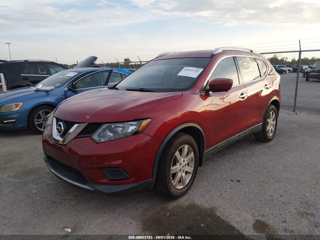 2016 Nissan Rogue Sv მანქანა იყიდება აუქციონზე, vin: 5N1AT2MT2GC829619, აუქციონის ნომერი: 46003783