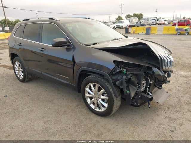 46003795 :رقم المزاد ، 1C4PJMDB6FW512091 vin ، 2015 Jeep Cherokee Limited مزاد بيع
