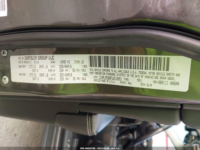 Продажа на аукционе авто 2015 Jeep Cherokee Limited, vin: 1C4PJMDB6FW512091, номер лота: 46003795