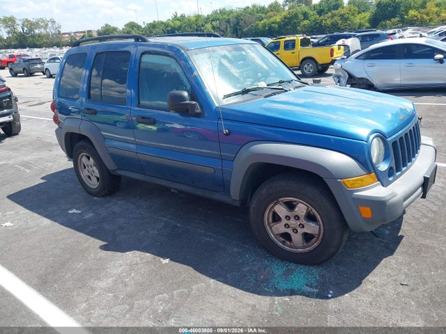 2006 Jeep Liberty Sport მანქანა იყიდება აუქციონზე, vin: 1J4GL48K76W126438, აუქციონის ნომერი: 46003800