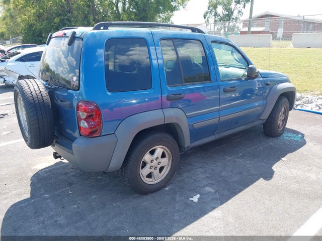 2006 Jeep Liberty Sport მანქანა იყიდება აუქციონზე, vin: 1J4GL48K76W126438, აუქციონის ნომერი: 46003800