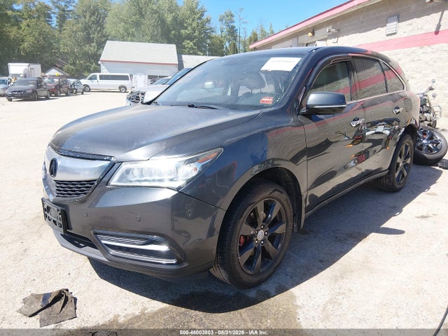 46003803 :رقم المزاد ، 5FRYD4H8XFB022458 vin ، 2015 Acura Mdx Advance Pkg W/entertainment Pkg مزاد بيع