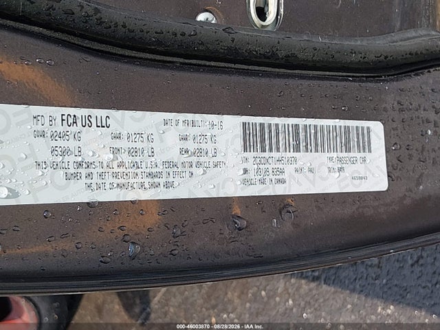 Aukcja sprzedaży 2017 Dodge Charger R/t Rwd, vin: 2C3CDXCT1HH510370, numer aukcji: 46003870