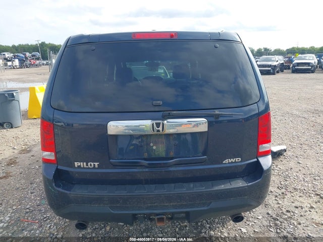 2012 Honda Pilot Ex-l მანქანა იყიდება აუქციონზე, vin: 5FNYF4H56CB079088, აუქციონის ნომერი: 46003917