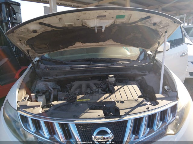 2010 Nissan Murano Le მანქანა იყიდება აუქციონზე, vin: JN8AZ1MU3AW013695, აუქციონის ნომერი: 46003943