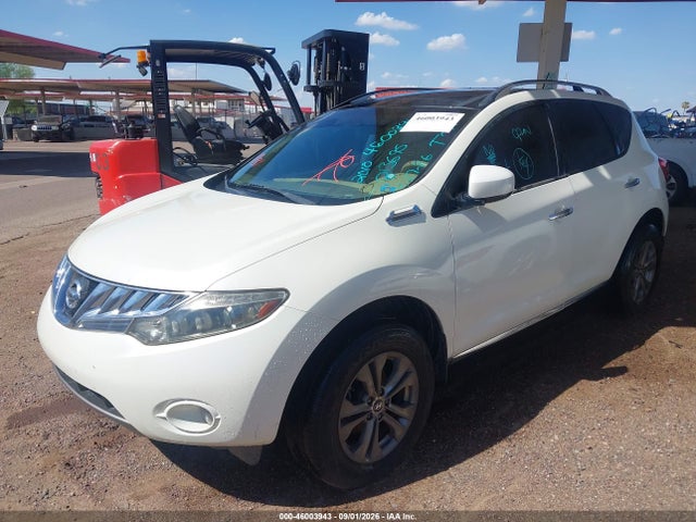 2010 Nissan Murano Le მანქანა იყიდება აუქციონზე, vin: JN8AZ1MU3AW013695, აუქციონის ნომერი: 46003943