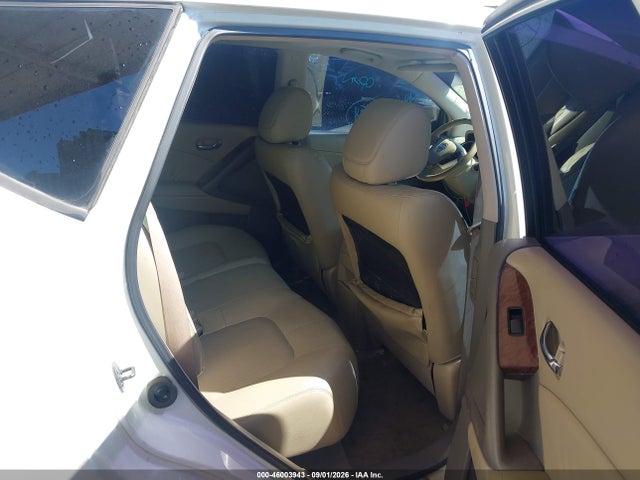2010 Nissan Murano Le მანქანა იყიდება აუქციონზე, vin: JN8AZ1MU3AW013695, აუქციონის ნომერი: 46003943