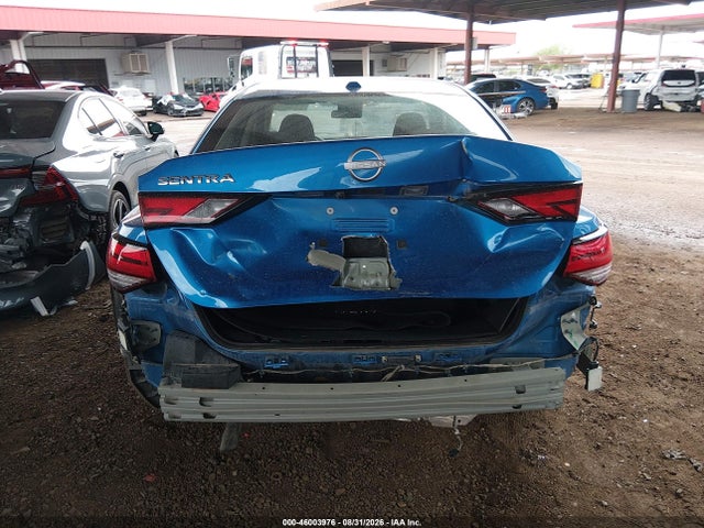 2025 Nissan Sentra Sv მანქანა იყიდება აუქციონზე, vin: 3N1AB8CV3SY300101, აუქციონის ნომერი: 46003976
