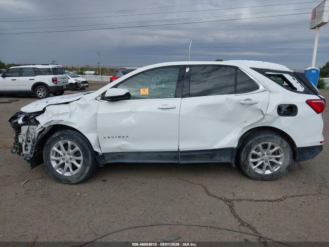 2020 Chevrolet Equinox Fwd Lt 1.5l Turbo მანქანა იყიდება აუქციონზე, vin: 3GNAXKEV3LS585094, აუქციონის ნომერი: 46004010
