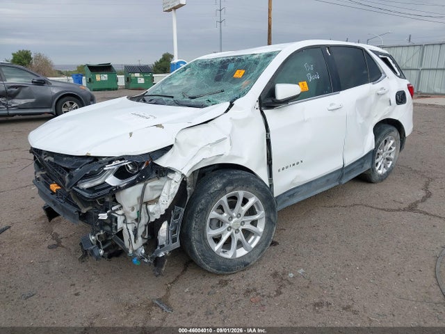 2020 Chevrolet Equinox Fwd Lt 1.5l Turbo მანქანა იყიდება აუქციონზე, vin: 3GNAXKEV3LS585094, აუქციონის ნომერი: 46004010