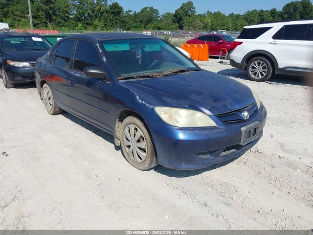 Aukcja sprzedaży 2004 Honda Civic Lx, vin: 2HGES16694H559230, numer aukcji: 46004028