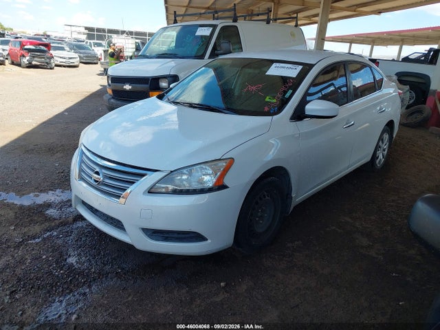2014 Nissan Sentra Fe+ S/fe+ Sv/s/sl/sr/sv მანქანა იყიდება აუქციონზე, vin: 3N1AB7AP9EY245625, აუქციონის ნომერი: 46004068