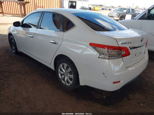 2014 Nissan Sentra Fe+ S/fe+ Sv/s/sl/sr/sv მანქანა იყიდება აუქციონზე, vin: 3N1AB7AP9EY245625, აუქციონის ნომერი: 46004068