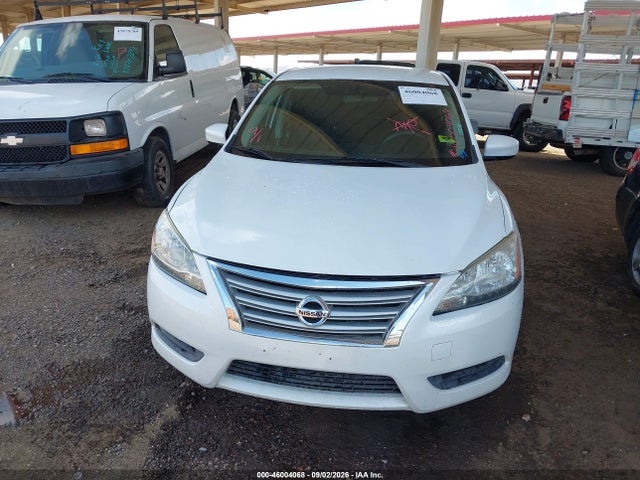 2014 Nissan Sentra Fe+ S/fe+ Sv/s/sl/sr/sv მანქანა იყიდება აუქციონზე, vin: 3N1AB7AP9EY245625, აუქციონის ნომერი: 46004068