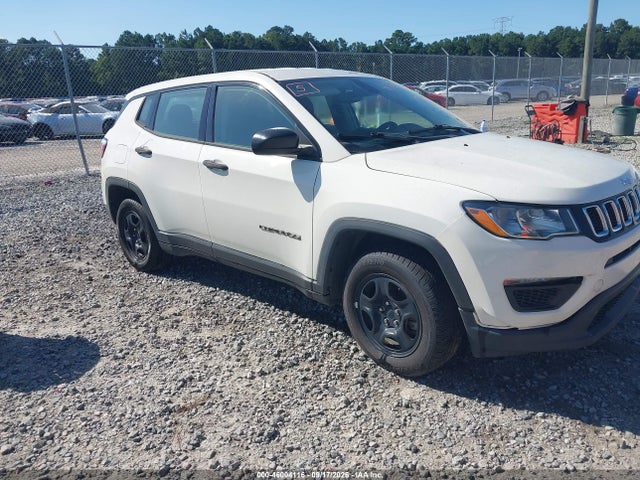 2019 Jeep Compass Sport Fwd მანქანა იყიდება აუქციონზე, vin: 3C4NJCABXKT658662, აუქციონის ნომერი: 46004116