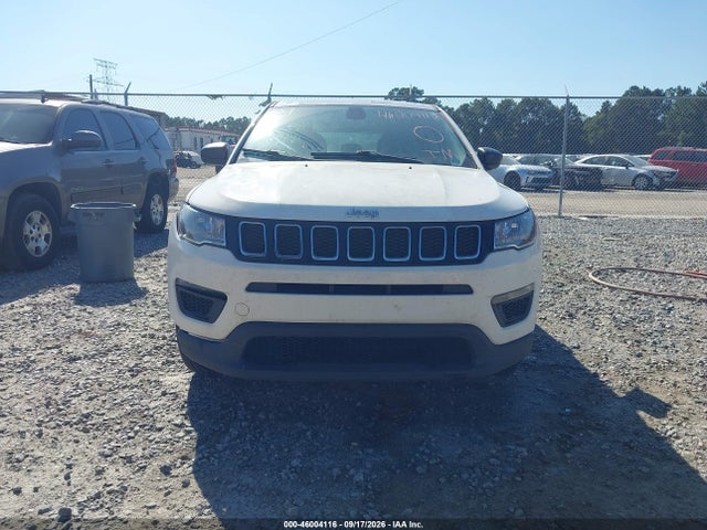 2019 Jeep Compass Sport Fwd მანქანა იყიდება აუქციონზე, vin: 3C4NJCABXKT658662, აუქციონის ნომერი: 46004116