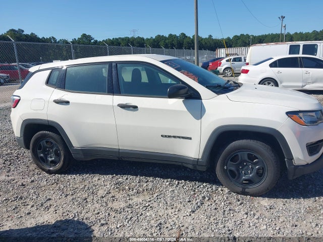 2019 Jeep Compass Sport Fwd მანქანა იყიდება აუქციონზე, vin: 3C4NJCABXKT658662, აუქციონის ნომერი: 46004116