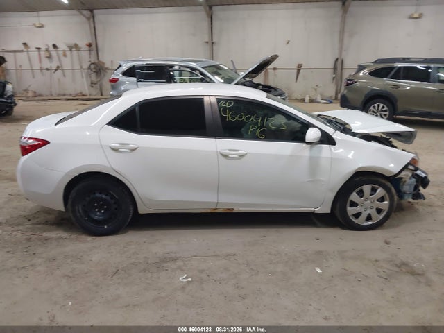 Продаж на аукціоні авто 2016 Toyota Corolla Le, vin: 2T1BURHEXGC589298, номер лоту: 46004123