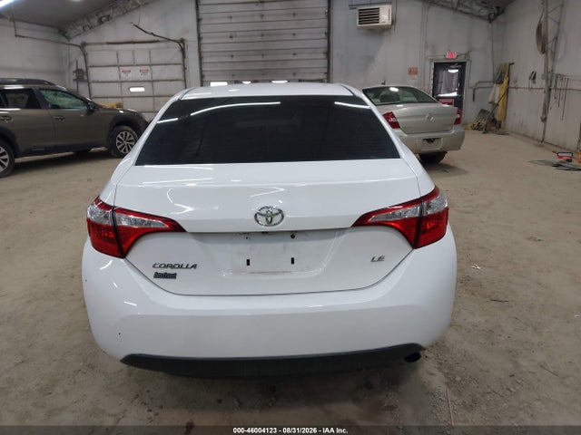 Продаж на аукціоні авто 2016 Toyota Corolla Le, vin: 2T1BURHEXGC589298, номер лоту: 46004123