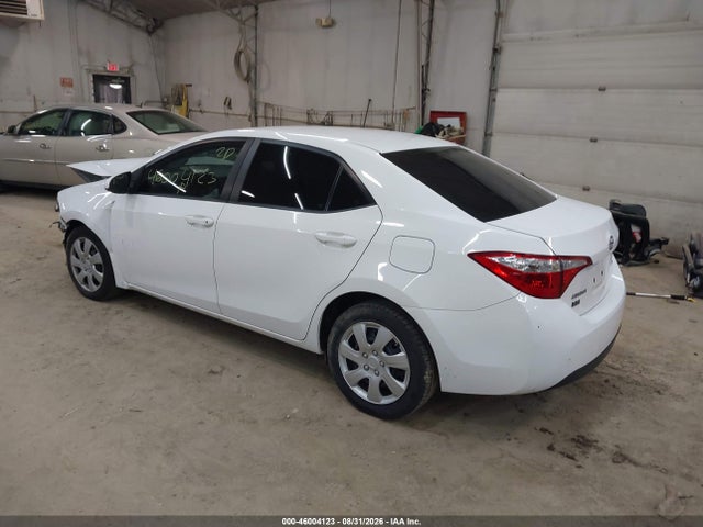 Продаж на аукціоні авто 2016 Toyota Corolla Le, vin: 2T1BURHEXGC589298, номер лоту: 46004123