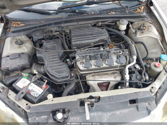 46004124 :رقم المزاد ، 2HGES16534H504960 vin ، 2004 Honda Civic Lx مزاد بيع