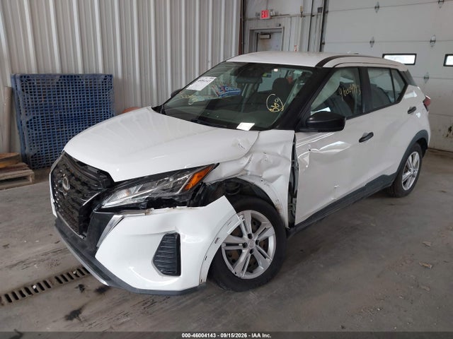 2022 Nissan Kicks S Xtronic Cvt მანქანა იყიდება აუქციონზე, vin: 3N1CP5BVXNL525711, აუქციონის ნომერი: 46004143