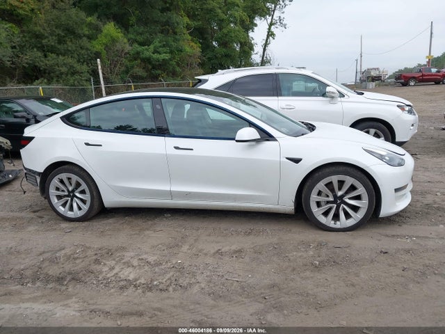 46004186 :رقم المزاد ، 5YJ3E1EB4NF105163 vin ، 2022 Tesla Model 3 Long Range Dual Motor All-wheel Drive مزاد بيع