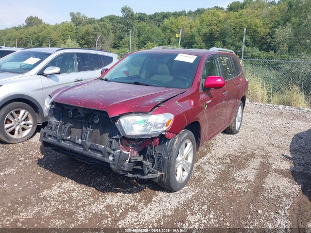 46004209 :رقم المزاد ، 5TDDK3EH9AS020628 vin ، 2010 Toyota Highlander Limited V6 مزاد بيع