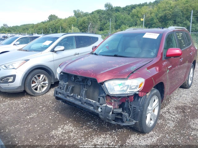 46004209 :رقم المزاد ، 5TDDK3EH9AS020628 vin ، 2010 Toyota Highlander Limited V6 مزاد بيع