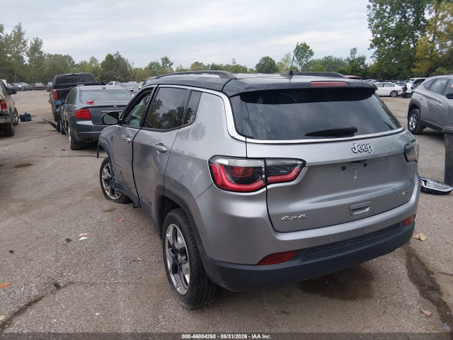 2018 Jeep Compass Limited 4x4 მანქანა იყიდება აუქციონზე, vin: 3C4NJDCB7JT359812, აუქციონის ნომერი: 46004260
