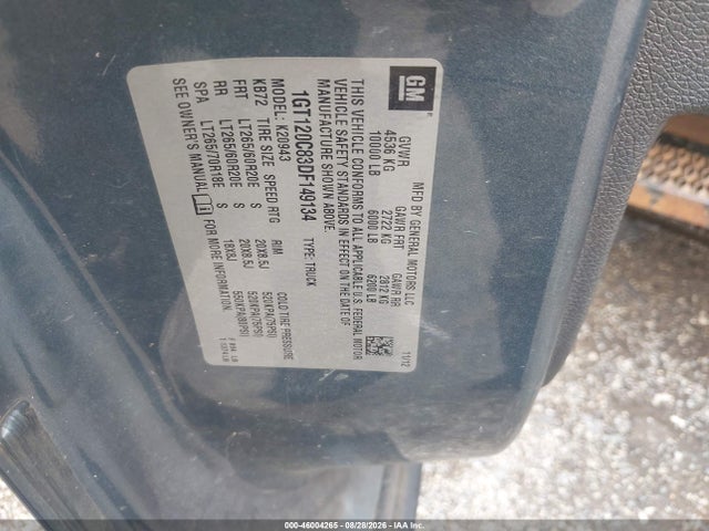 Aukcja sprzedaży 2013 Gmc Sierra 2500hd Sle, vin: 1GT120C83DF149134, numer aukcji: 46004265