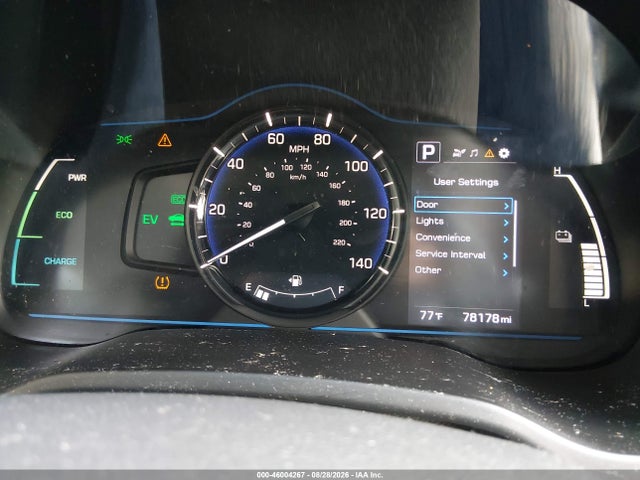 Aukcja sprzedaży 2019 Hyundai Ioniq Hybrid Blue, vin: KMHC65LC0KU158599, numer aukcji: 46004267