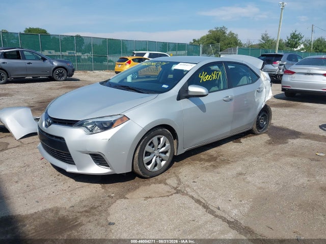 2015 Toyota Corolla Le მანქანა იყიდება აუქციონზე, vin: 2T1BURHE1FC266546, აუქციონის ნომერი: 46004271