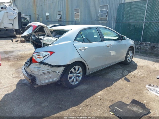 2015 Toyota Corolla Le მანქანა იყიდება აუქციონზე, vin: 2T1BURHE1FC266546, აუქციონის ნომერი: 46004271
