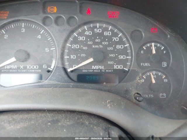 Продажа на аукционе авто 2003 Chevrolet S-10 Ls, vin: 1GCCS14XX38187886, номер лота: 46004357