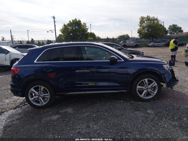 Продажа на аукционе авто 2021 Audi Q3 Premium 45 Tfsi S Line Quattro Tiptronic, vin: WA1DECF33M1052738, номер лота: 46004378
