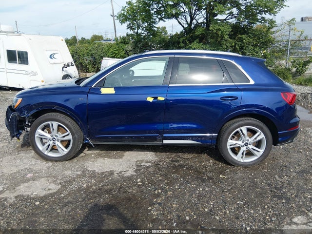 Продажа на аукционе авто 2021 Audi Q3 Premium 45 Tfsi S Line Quattro Tiptronic, vin: WA1DECF33M1052738, номер лота: 46004378