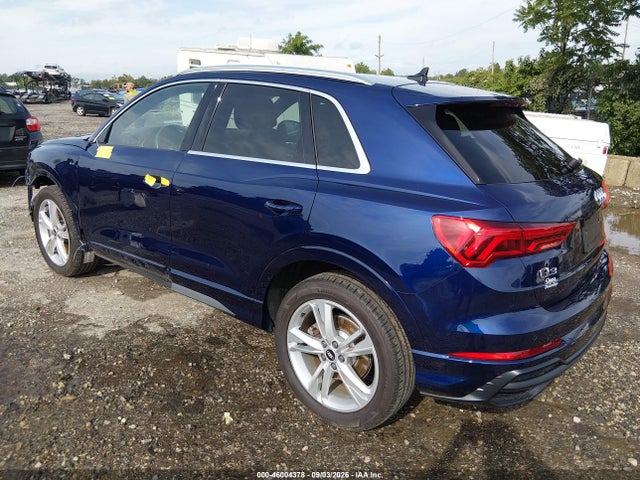 Продажа на аукционе авто 2021 Audi Q3 Premium 45 Tfsi S Line Quattro Tiptronic, vin: WA1DECF33M1052738, номер лота: 46004378