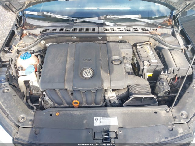 2012 Volkswagen Jetta 2.5l Se მანქანა იყიდება აუქციონზე, vin: 3VWBX7AJ9CM031122, აუქციონის ნომერი: 46004381