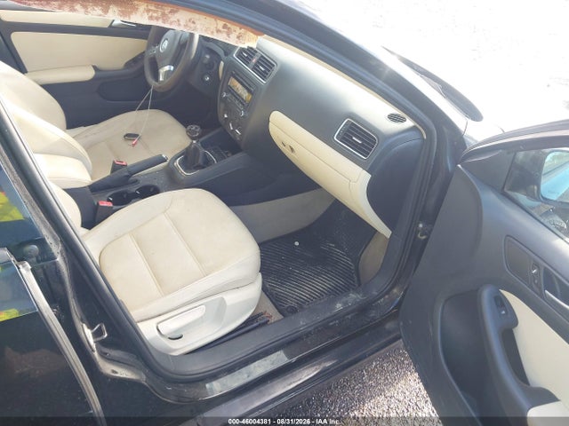 2012 Volkswagen Jetta 2.5l Se მანქანა იყიდება აუქციონზე, vin: 3VWBX7AJ9CM031122, აუქციონის ნომერი: 46004381