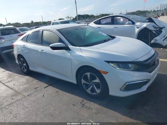 46004478 :رقم المزاد ، 19XFC2F69KE001473 vin ، 2019 Honda Civic Lx مزاد بيع