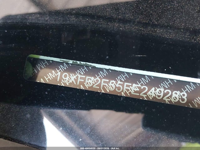 2015 Honda Civic Lx მანქანა იყიდება აუქციონზე, vin: 19XFB2F55FE249283, აუქციონის ნომერი: 46004520